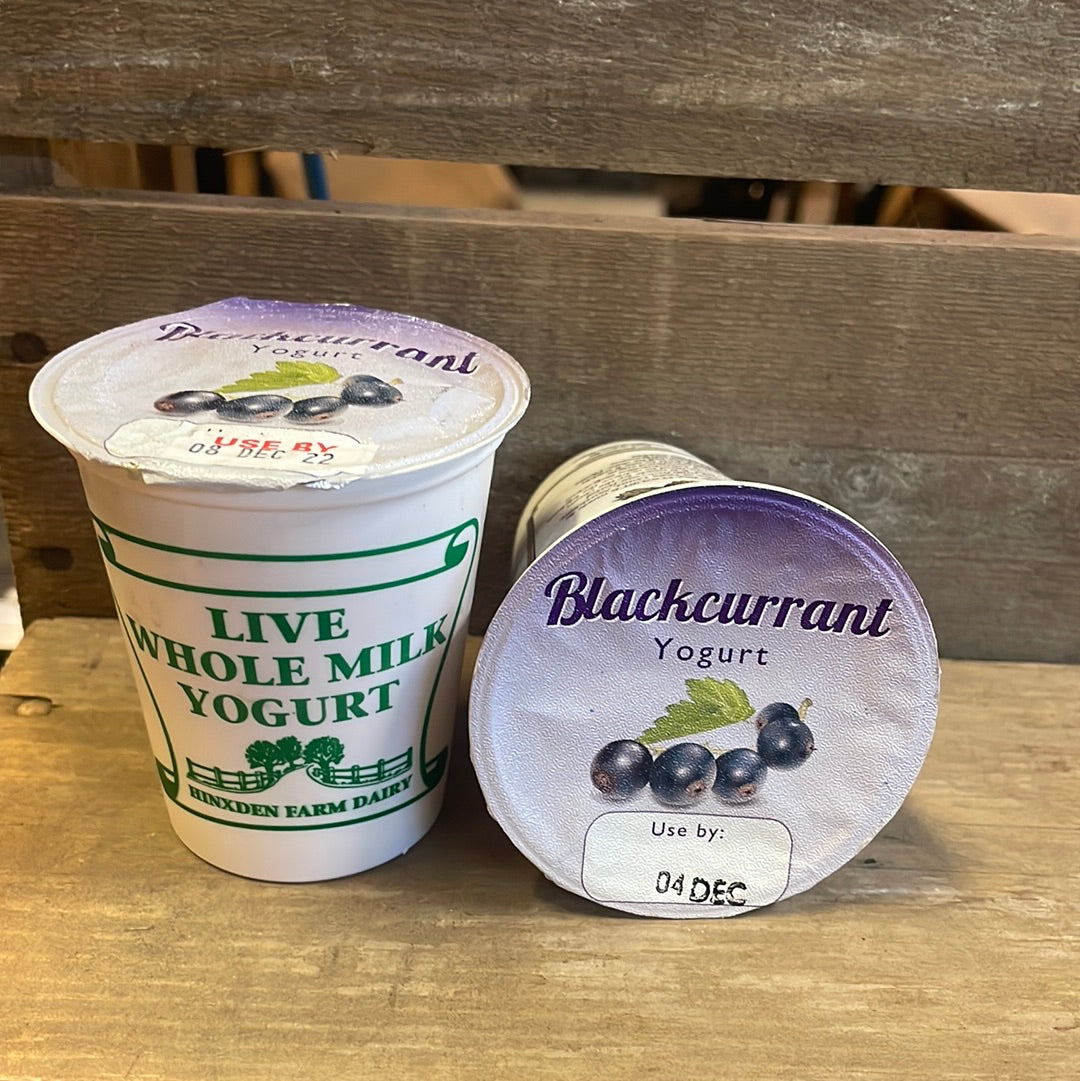 Hinxden Blackcurrant Yoghurt 150ml